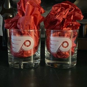 Philadelphia Flyers Highball Glasses